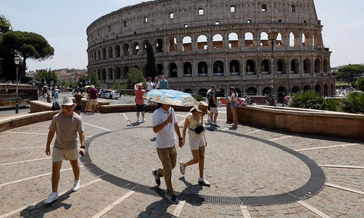 Onda de calor na Europa coloca Itália em alerta máximo