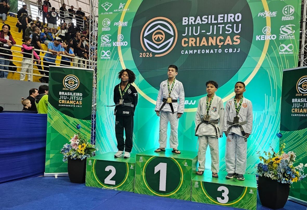 Gabriel Mesquita é destaque do jiu-jítsu amazonense aos 12 anos