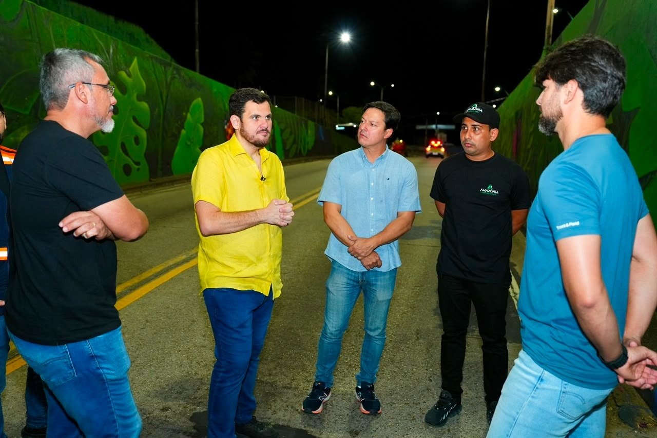 Prefeito Renato Junior destaca obras em viadutos para melhorar mobilidade em Manaus