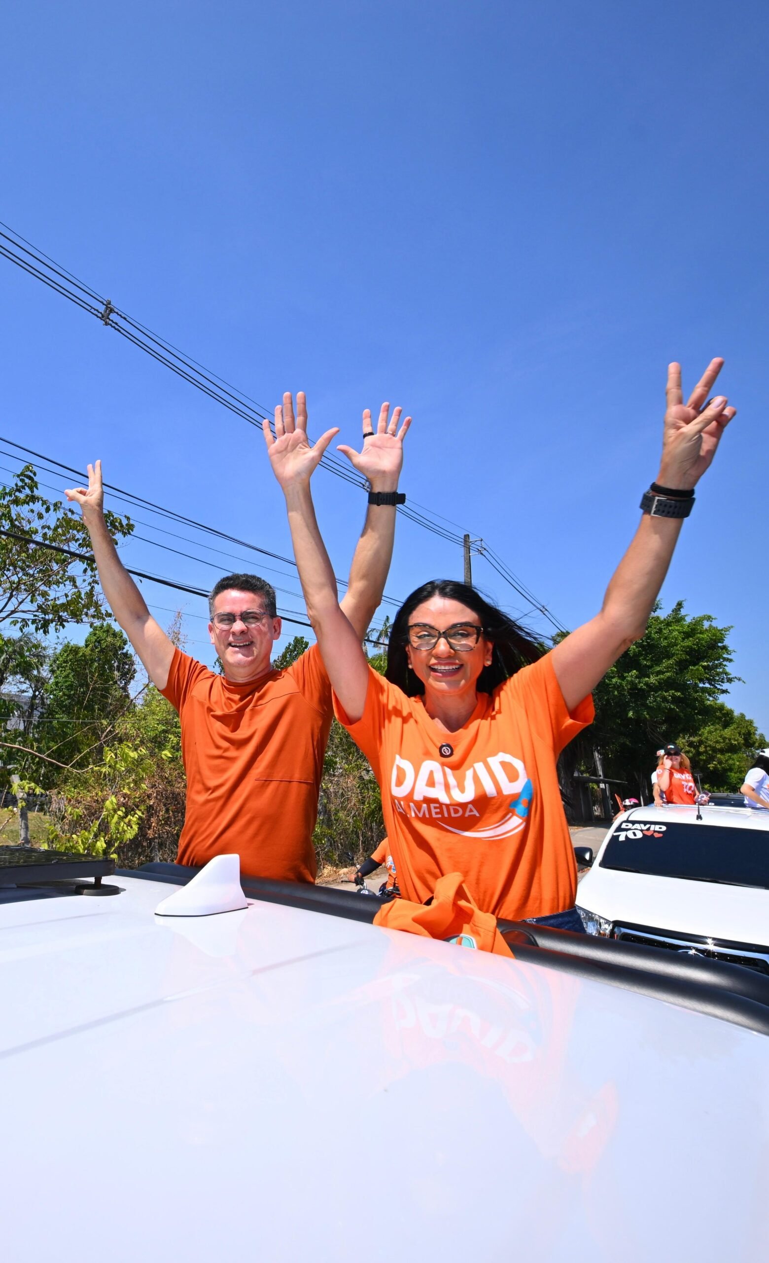 Carreata de David atravessa Manaus e reúne grupos no Novo Aleixo