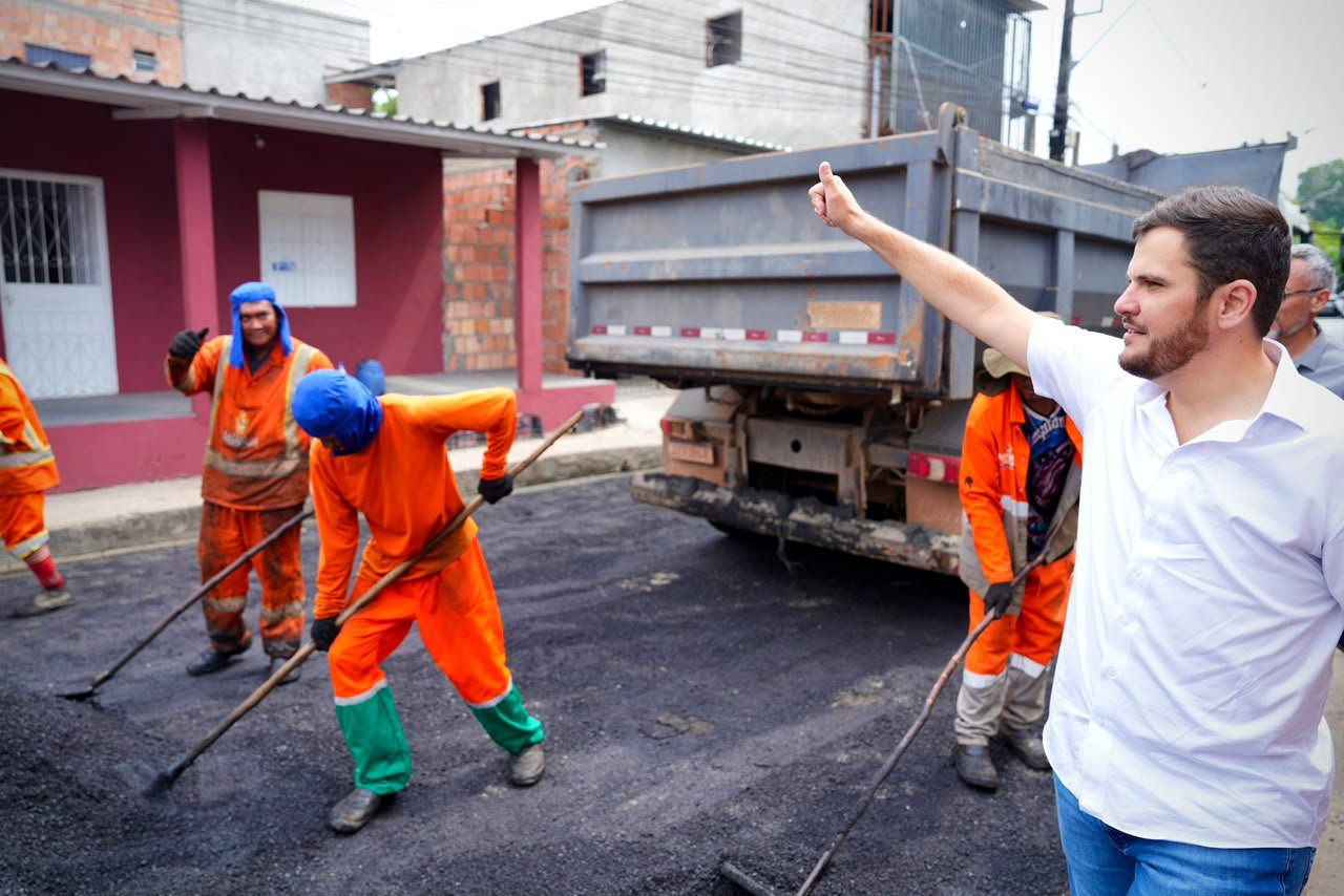 Manaus amplia para 48 frentes simultâneas de infraestrutura