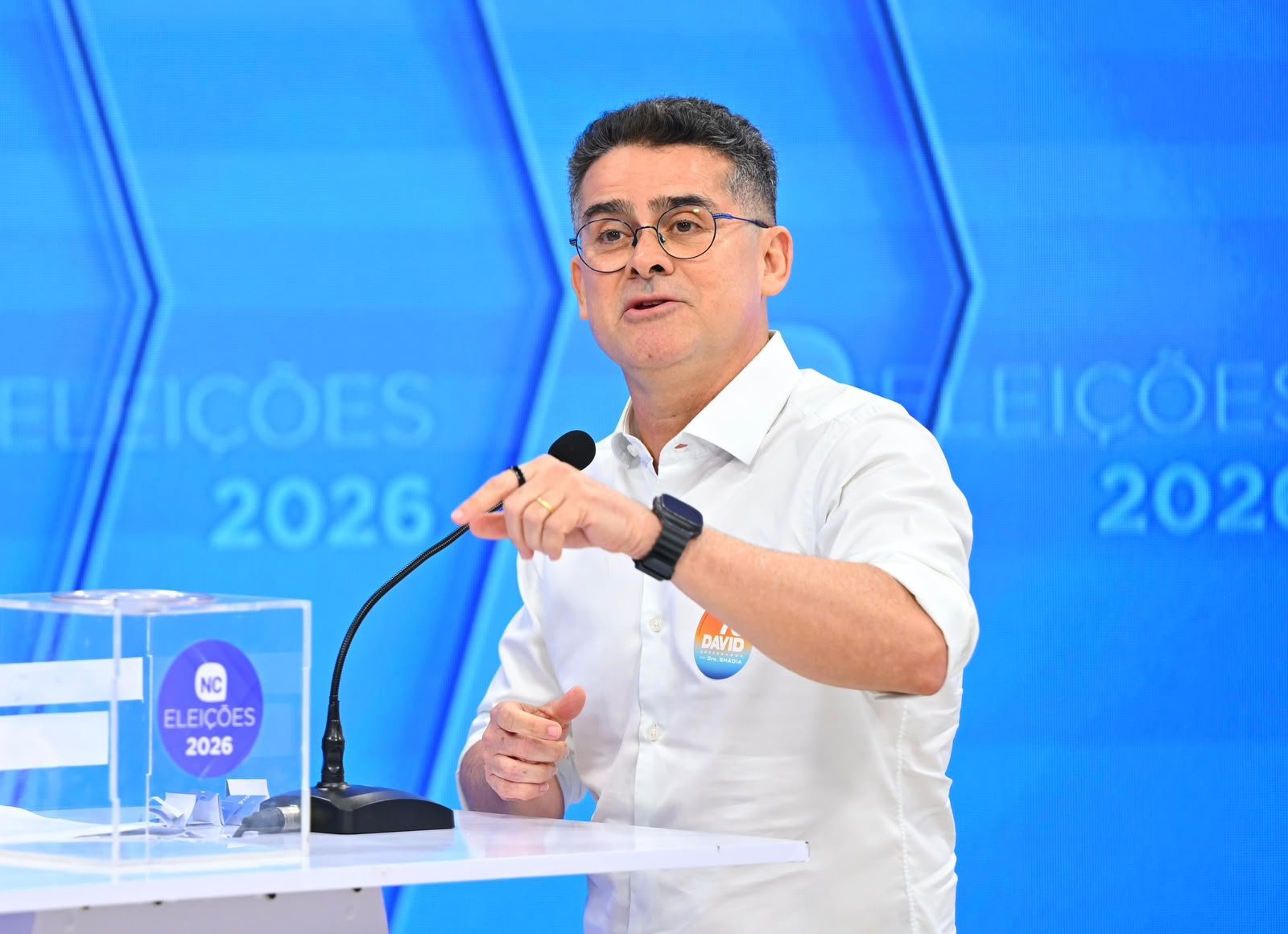 David Almeida promete enfrentar fila do Sisreg como governador