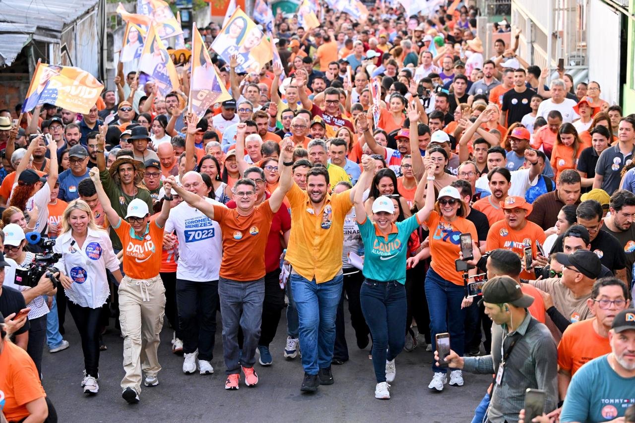 David Almeida chega a 22,57% em nova pesquisa no Amazonas