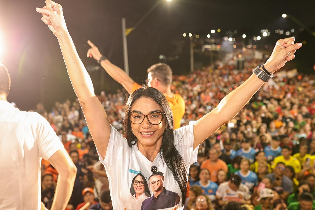 Shádia Fraxe diz que Amazonas pode “ser curado” em discurso na reta final